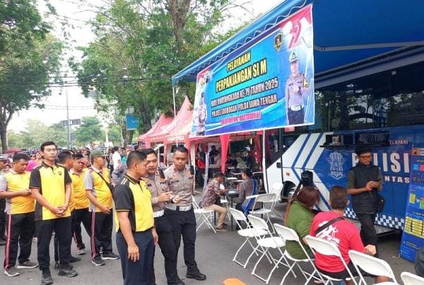 Hari Bhayangkara ke-79, Polres Grobogan Sediakan Layanan SIM dan Cek Kesehatan di CFD