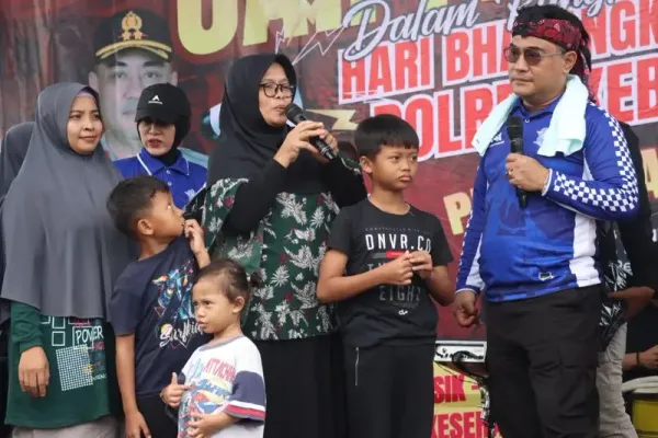 Dari SIM hingga Donor Darah, Polres Kebumen Sapa Warga di Car Free Day