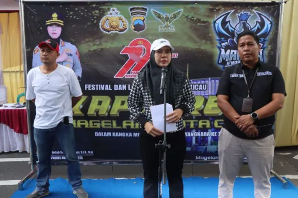 Meriahkan HUT ke-79 Bhayangkara, Kapolres Magelang Kota Buka Lomba Kicau Burung