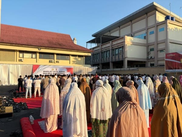 Idul Adha 2025, Polres Semarang Sembelih 12 Hewan Kurban