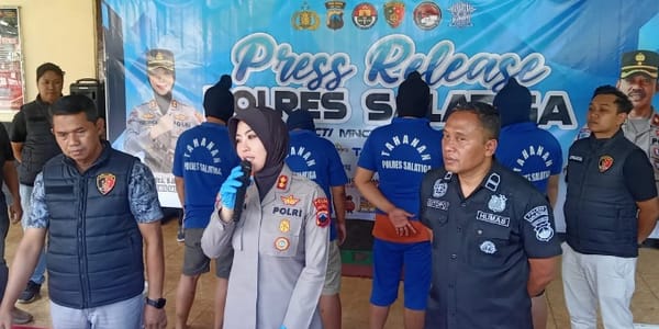 Sindikat Pembobol ATM Lintas Provinsi Dibongkar, Empat Tersangka Ditangkap Polres Salatiga