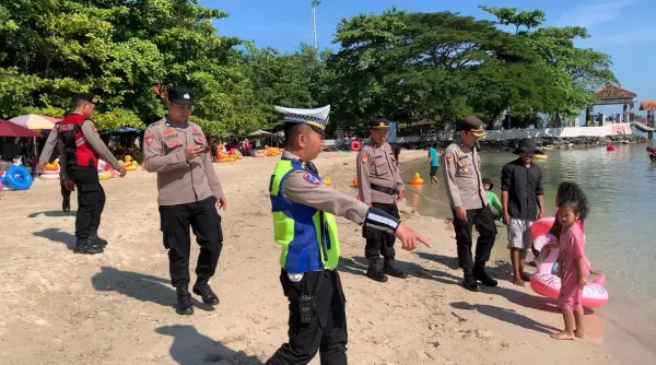 Libur Panjang Iduladha, Polres Jepara Intensifkan Patroli di Obyek Wisata Pantai