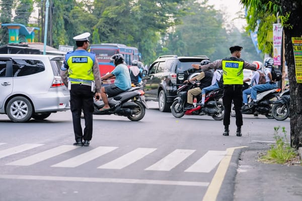 Hadir di Tengah Masyarakat, Polres Brebes Intensifkan AG Pagi