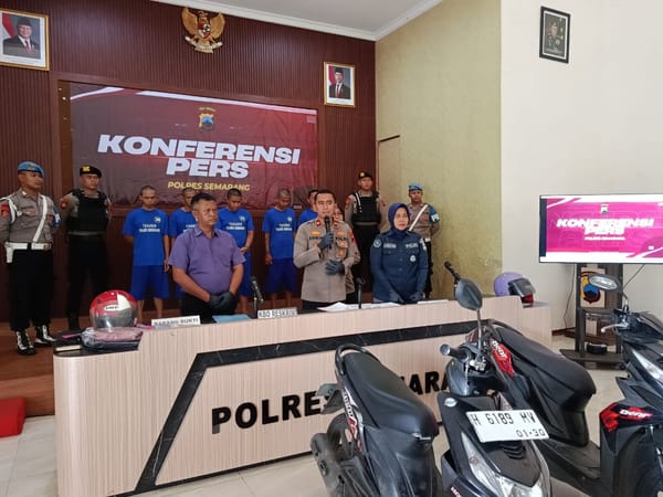 Polres Semarang Gelar Konferensi Pers Ungkap Hasil Operasi Aman Candi 2025