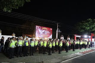 Siaga Amankan Malam Takbir Idul Adha, Polres Wonogiri Larang Pawai Takbir Keliling