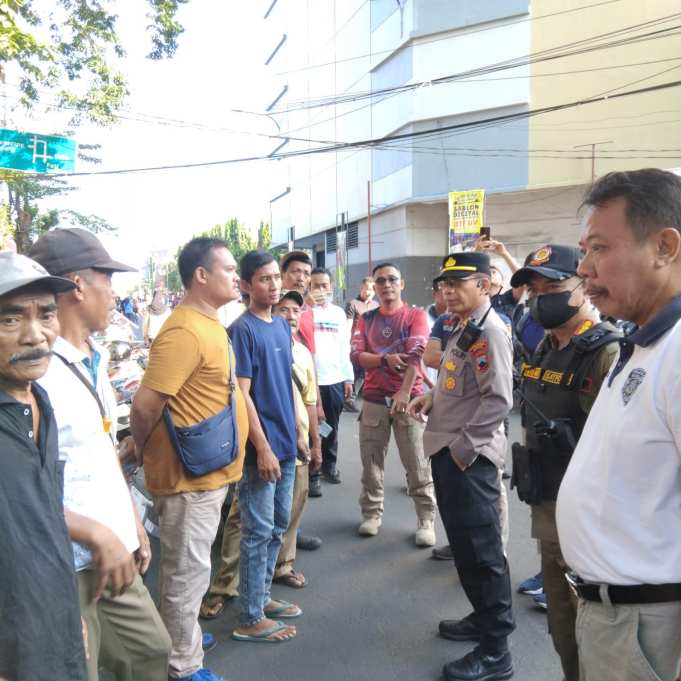 Polsek Kota Kudus Razia Preman Berkedok Juru Parkir, 9 Orang Diamankan