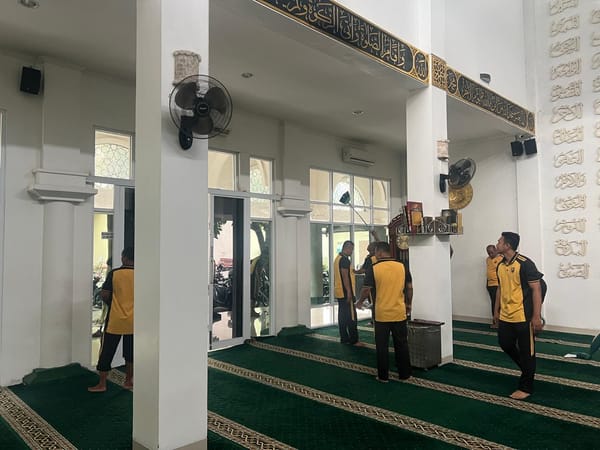 Bakti Religi Warnai Momen Hari Bhayangkara, Yanma Polda Jateng Bergerak untuk Tempat Ibadah