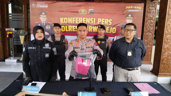 Polres Purworejo Berhasil Bekuk Pelaku Curanmor di Desa Tursino