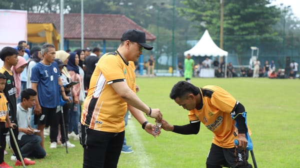 Hari Bhayangkara ke-79: Polresta Malang Kota Selenggarakan Turnamen Sepak Bola Amputasi