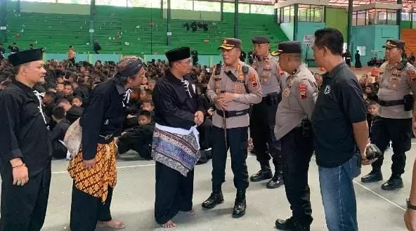 Jelang Pengesahan PSHT, Kapolres Sragen Beri Imbauan Kamtibmas kepada Para Pesilat