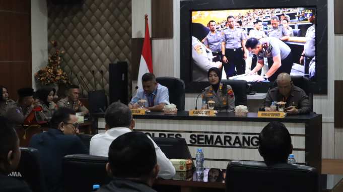 Polres Semarang Terima Kunjungan Peserta Didik Sespimen dalam Program KKP