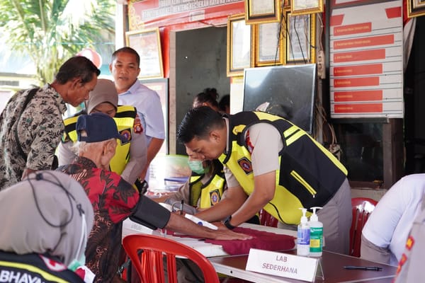 Pelayanan Kesehatan Keliling Rumkit Bhayangkara, Bentuk Nyata Kepedulian Polri