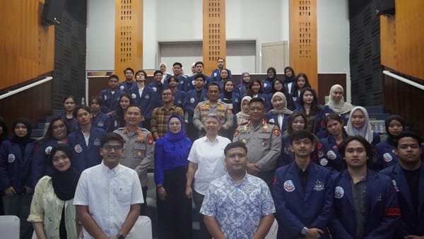 Kuliah Umum Mahasiswa Hukum Universitas Trisakti di Mako Polisi Satwa Kelapadua, Depok