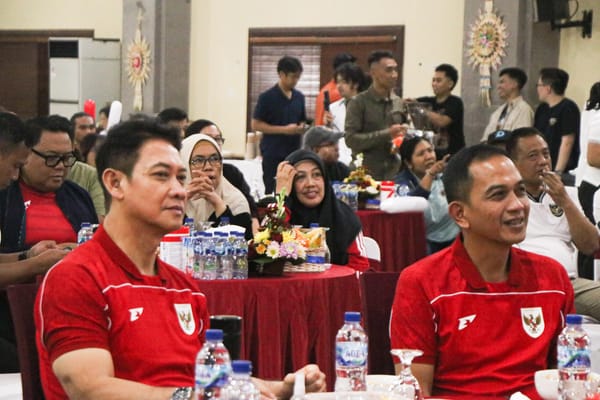 Menuju Piala Dunia 2026, Kapolda Bali mengajak Awak Media Bali Nobar Bola Timnas Indonesia