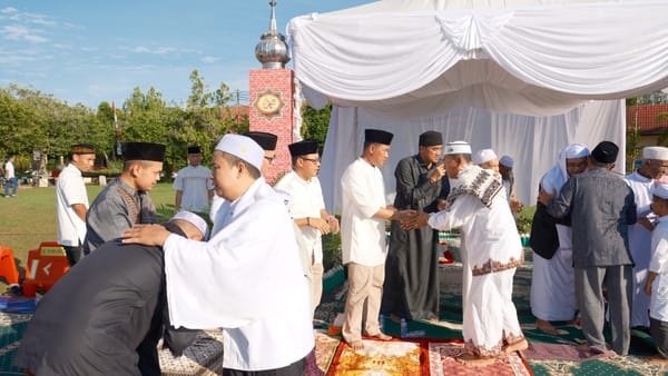 Maknai Hari Raya Idul Adha 1444 H, Polda Kalteng Gelar Salat Id Bersama Masyarakat.