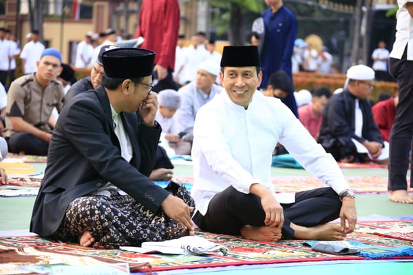 Salat Iduladha, Jajaran Polri Tunjukkan Kepedulian dan Komitmen Persatuan