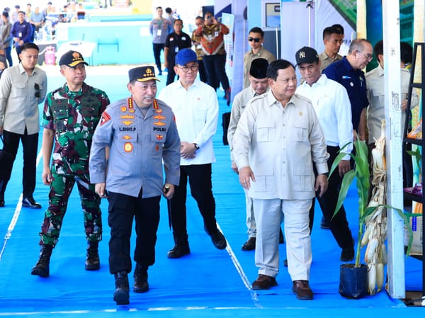 Presiden Prabowo Apresiasi Keberhasilan Panen Raya Jagung Inisiasi Polri