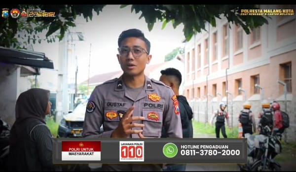 Polresta Malang Kota Jamin Keamanan Warga Lewat Layanan 110 dan WA Siaga