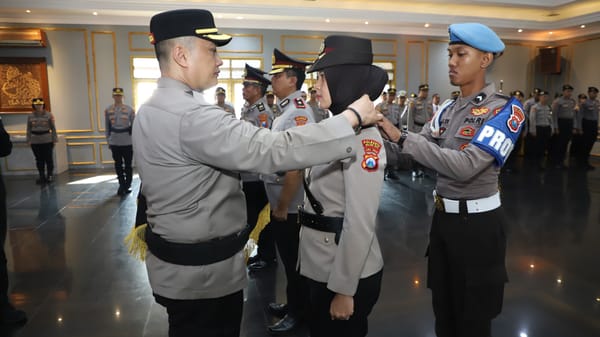 Penguatan SDM Jadi Fokus Sertijab Tiga Pejabat di Polresta Malang Kota