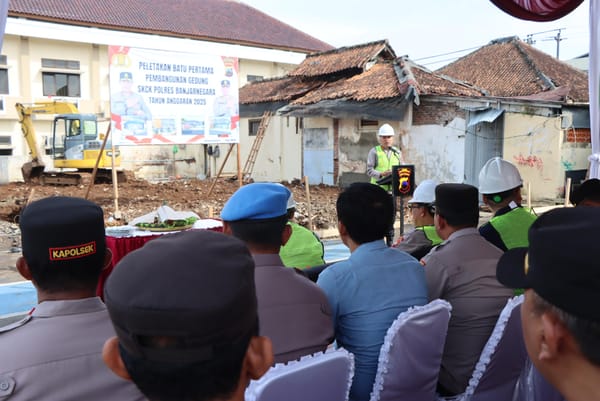 Wujud Komitmen Pelayanan Prima, Polres Banjarnegara Bangun Gedung SKCK Modern