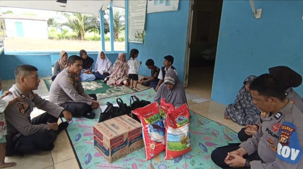 Jelang HUT Bhayangkara ke-79, Polda Riau Adakan Kegiatan Bakti Sosial