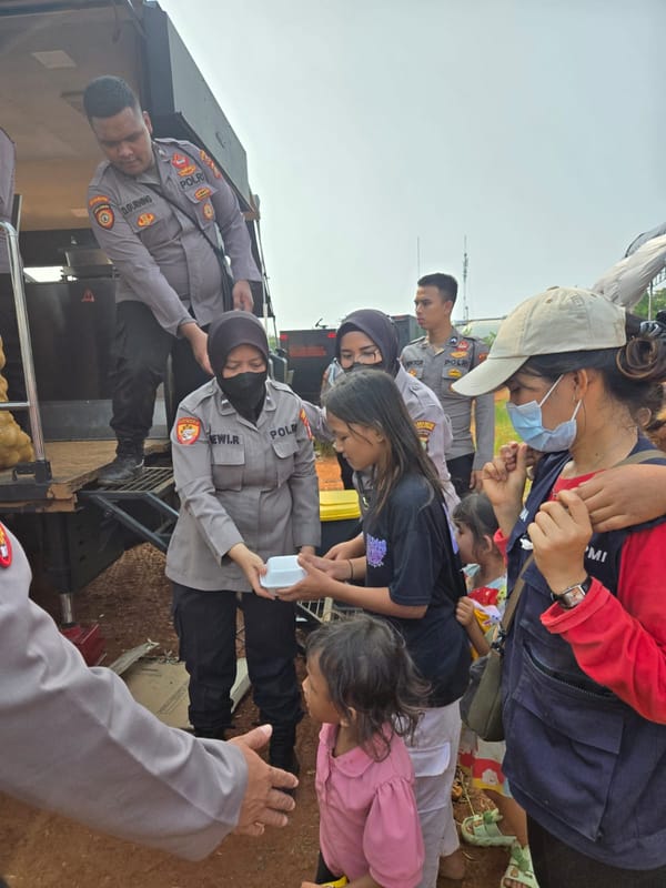 Polda Metro Gelar Trauma Healing untuk Korban Kebakaran Penjaringan