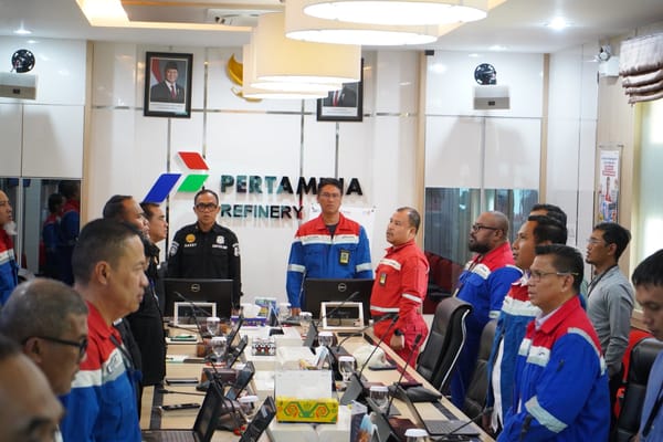 Audit Keamanan Kilang Balikpapan Dibuka oleh Auditor Baharkam Polri