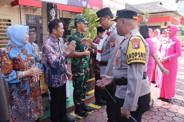 Kapolda Kalteng Disambut Hangat Unsur FKPD Barito Utara Saat Kunjungan Kerja ke Polres Barito Utara
