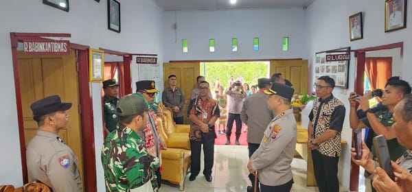 Tim Baharkam Polri Apresiasi Sinergitas dan Inovasi Posko Tiga Pilar Kelurahan Dua Saudara Bitung