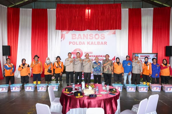 Kick Off Baksos Hari Bhayangkara, Polda Kalbar Fokuskan Empati untuk Warga Prasejahtera dan Rumah Ibadah