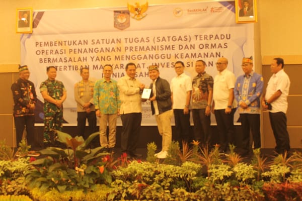 Wujudkan Lingkungan Aman, Polda Kalteng Kolaborasi dalam Pembentukan Satgas Anti Premanisme