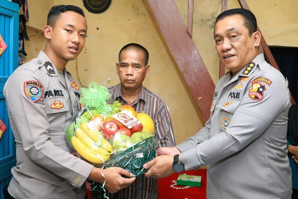 Anjangsana HUT Bhayangkara ke-79, Tim Baharkam Polri Kunjungi PNPP Sakit Pengatur Muda Joko Priyono