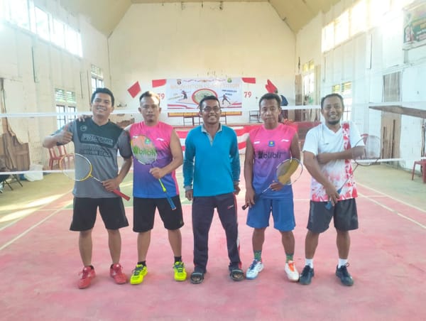 Turnamen Badminton "Bhayangkara Hantantiring 2025" Meriahkan HUT Bhayangkara ke-79 di Seruyan