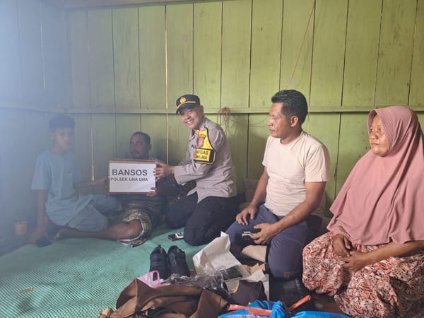 Tangis Galang di Pulau Wakai Viral, Polsek Unauna Bergerak Cepat Bantu Pendidikan dan Kebutuhan Hidup