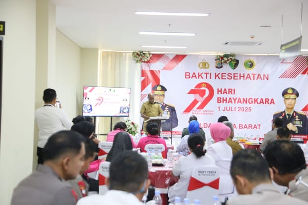 Polda Papua Barat Diapresiasi Pemprov atas Komitmen Tingkatkan Layanan Kesehatan Masyarakat