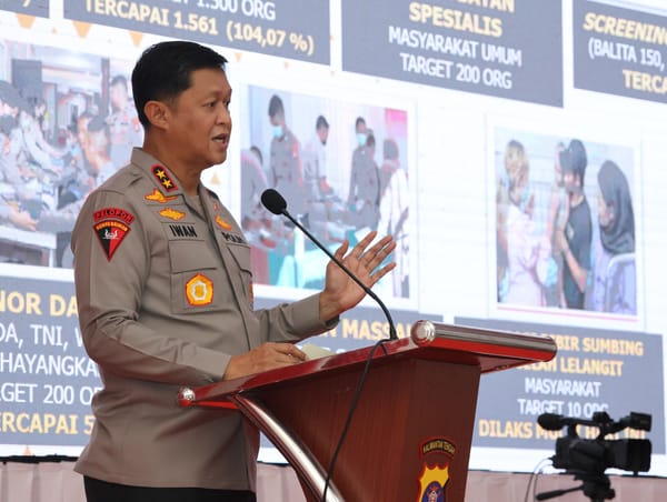 Puncak Bakti Kesehatan HUT Bhayangkara ke-79 Dihadiri Kapolri, Libatkan Ratusan Ribu Masyarakat