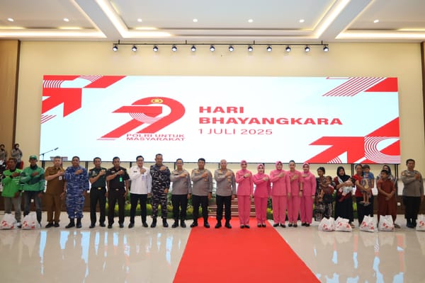 Polda Kalsel Tunjukkan Kepedulian Lewat Bakti Kesehatan di Hari Bhayangkara