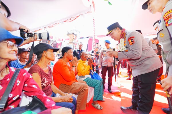 SPPG Polres Jembrana Diresmikan Kapolri: Wujud Nyata Polri Dukung Gizi Anak Bangsa
