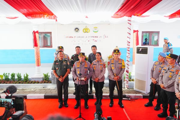 Kapolri Resmikan SPPG Polres Jembrana, Tegaskan Dukungan Penuh terhadap Program MBG