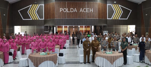 Polda Aceh Selenggarakan Donor Darah Massal Sambut Puncak Bakti Kesehatan Hari Bhayangkara ke-79