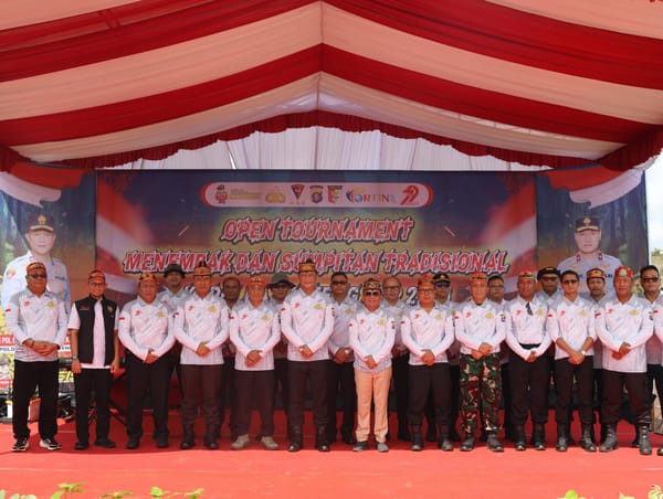 Lestarikan Budaya Dayak, Polda Kalteng Gelar Lomba Menembak dan Sipet Tradisional