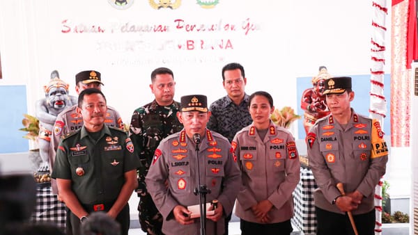 Kapolri Resmikan SPPG Polres Jembrana, Dorong Pemenuhan Gizi Anak dan Masyarakat