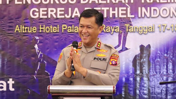 Kapolda Kalteng Hadiri Sidang Majelis Umum GBI, Serukan Perdamaian dan Keamanan di Bumi Tambun Bungai