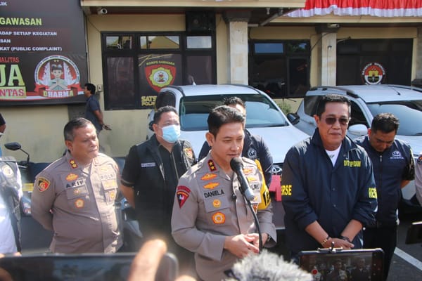 Tiga WNA Ditangkap Polda Bali Terkait Penembakan WNA Australia