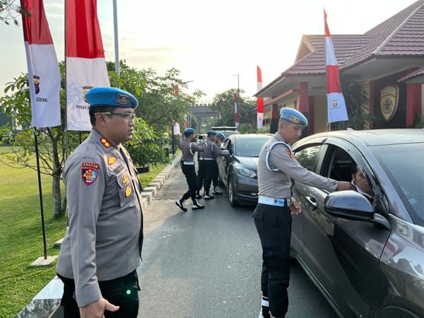 Bidpropam Polda Kalteng Gelar Gaktiblin, Tegakkan Kedisiplinan Personel