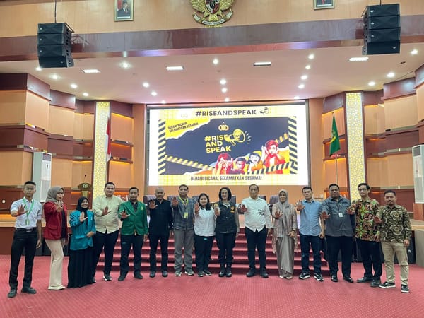 Kampanye Rise and Speak Polri di USU Ajak Mahasiswa Lawan Kekerasan dan Eksploitasi