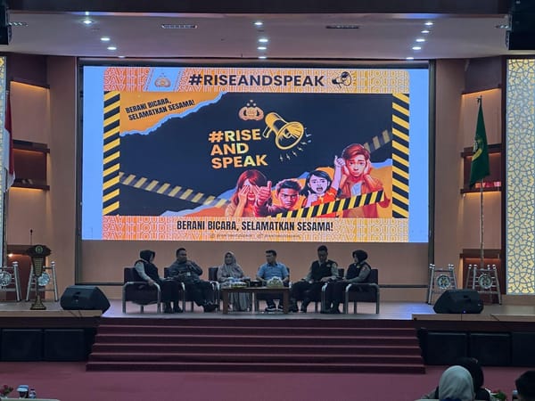 Polri Kampanyekan Rise and Speak di USU Perkuat Sinergi Cegah Kekerasan dan Eksploitasi