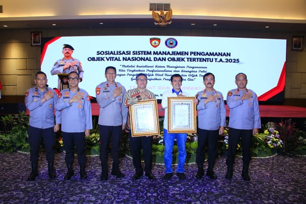 Kakorsabhara Ajak Tingkatkan Sertifikasi Pengamanan Objek Vital Nasional dan Tertentu