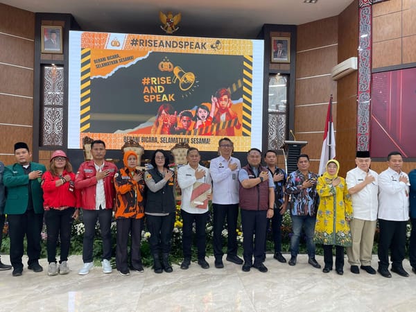 "Rise and Speak", Polda Sumut Ajak Masyarakat Berani Bicara Hadapi Kekerasan