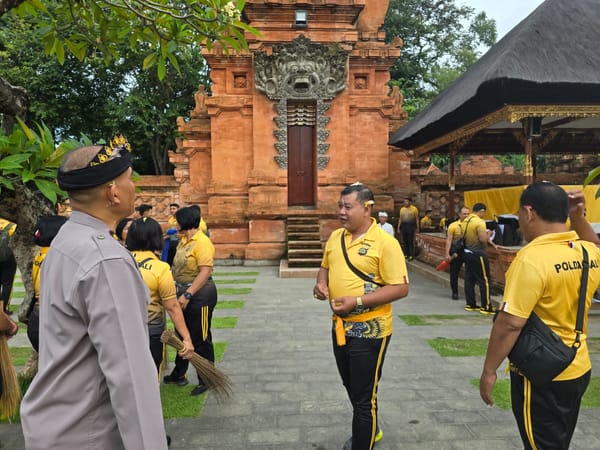 Polda Bali Laksanakan Bakti Religi Jelang Hari Bhayangkara ke-79